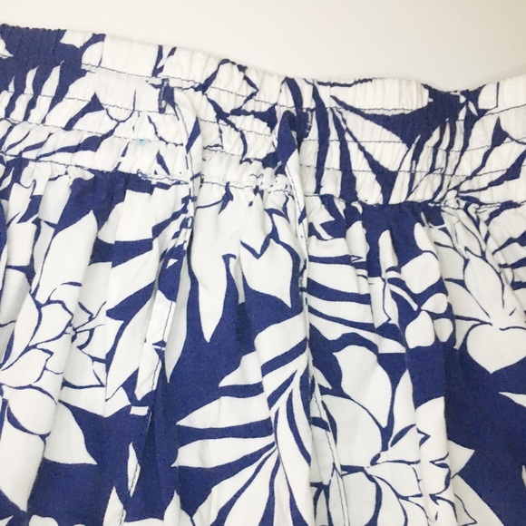 Old Navy blue and white floral dress - Picture 4 of 6